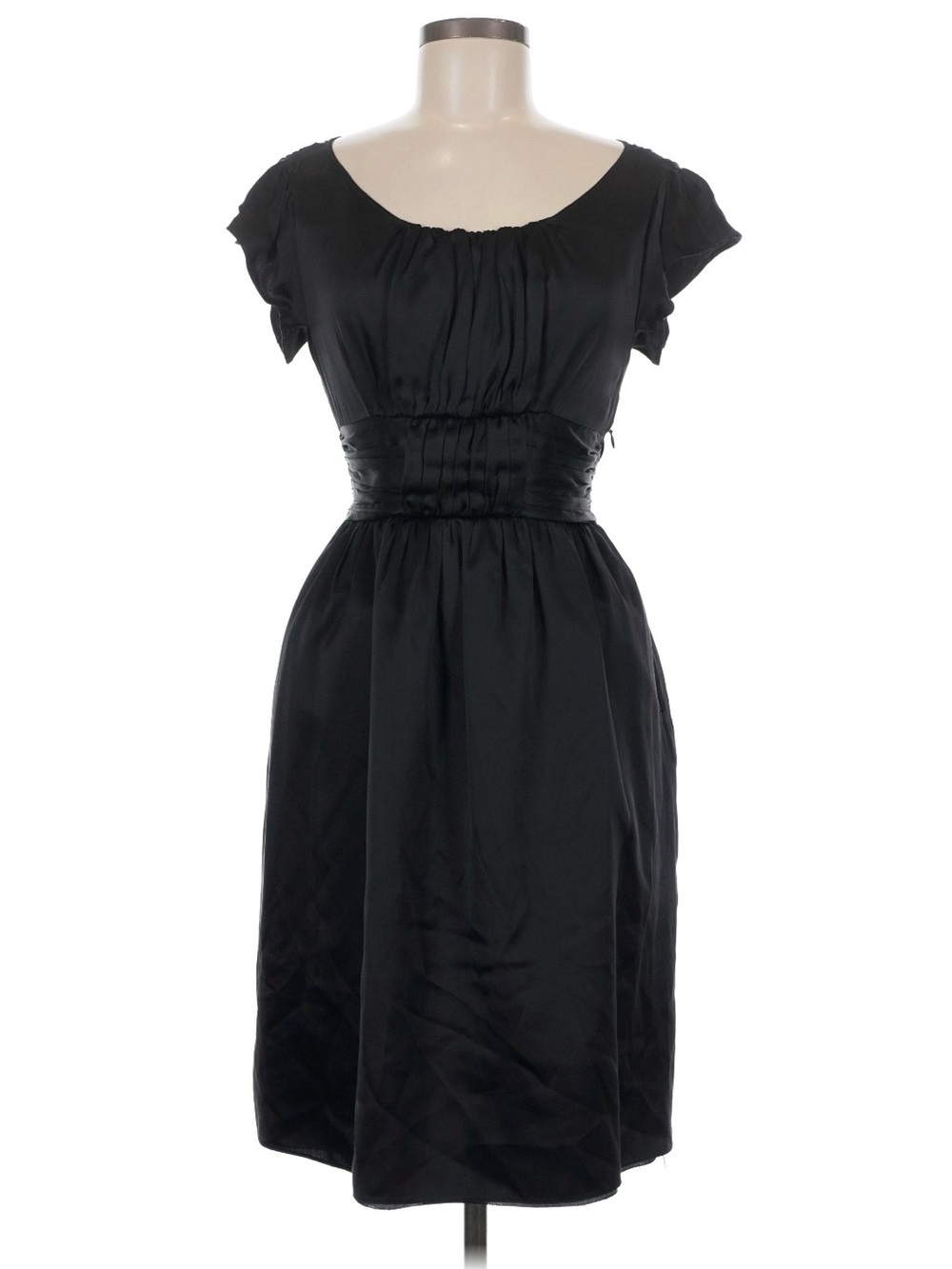 Moschino Cheap and Chic Women's Black Silk Cocktail Dress - Size 6